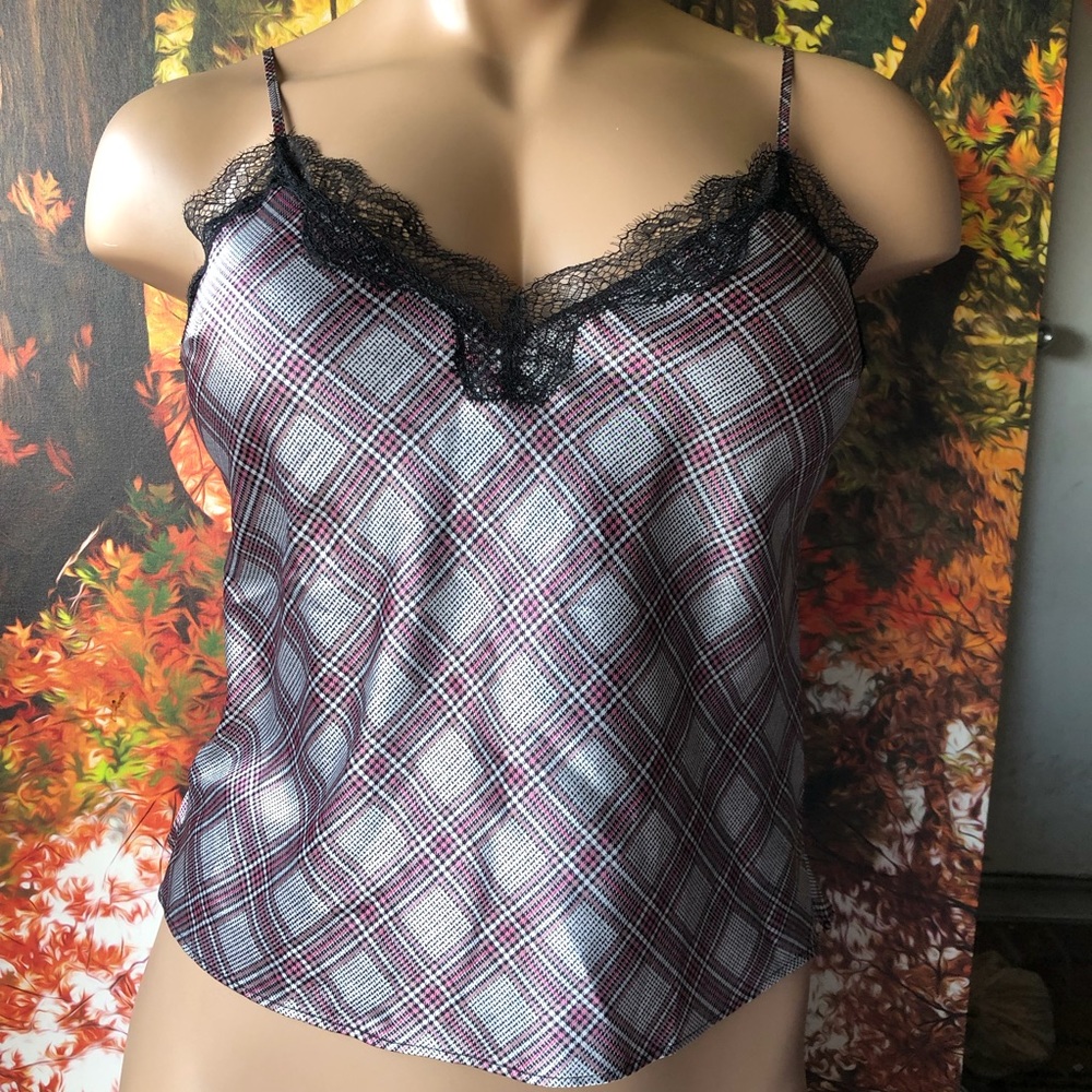 NWT Victoria’s Secret Silk Top Sz L